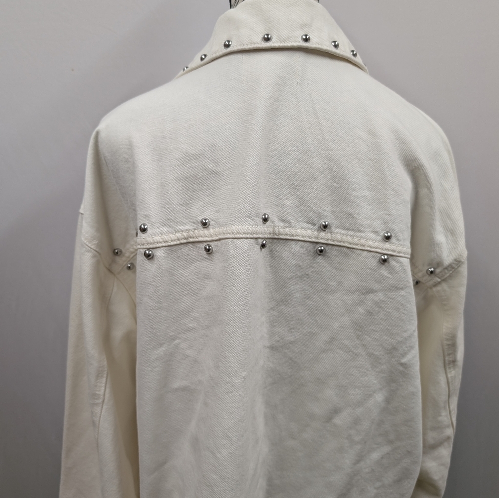 Studded Cream Jacket - Picture 4 of 6